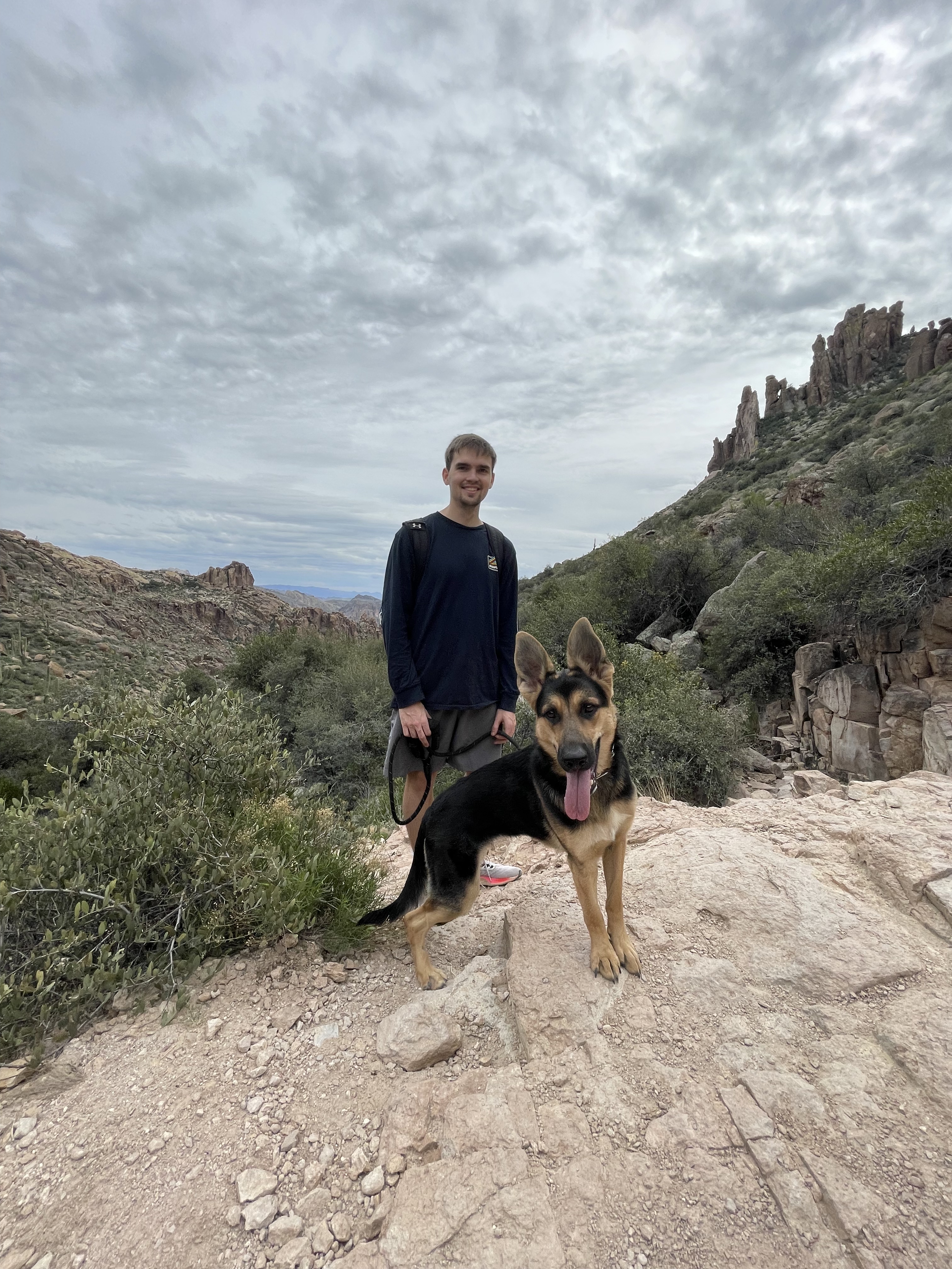 Red rock canyon landscape in Arizona